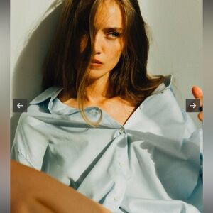 Light Blue Pajama Shirt